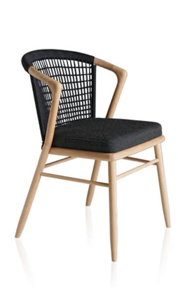 Contemporary design luxury dining armchair