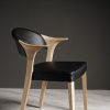 Contemporary design: dining chair in oak 2