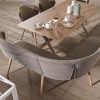 Luxury designer dining room furniture in solid wood 7