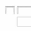 Boceto de la mesa R20 Passion Rodam