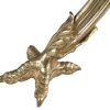 Mesa bronce estilo clásico Imperio pie de aguila