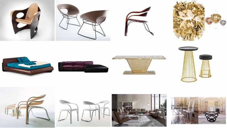 Italian designer furniture catalog