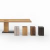 Mesa de comedor de madera maciza de lujo MONO ASC 6