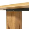 Mesa de comedor de madera maciza de lujo MONO ASC 7