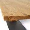 Mesa de comedor de madera maciza de lujo MONO ASC 9