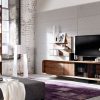 Mueble TV (home cinema) diseño en nogal