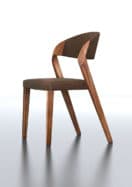 Spin designer walnut chair by Martin Ballendat