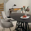 Mesa RODAM Eternity de madera maciza, diseño alemán (2)