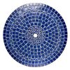 Mesa mosaico azul