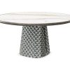 Preciosa mesa redonda cerámica Premium
