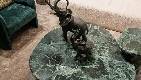 Mesa verde de lujo y diseño (zanaboni)