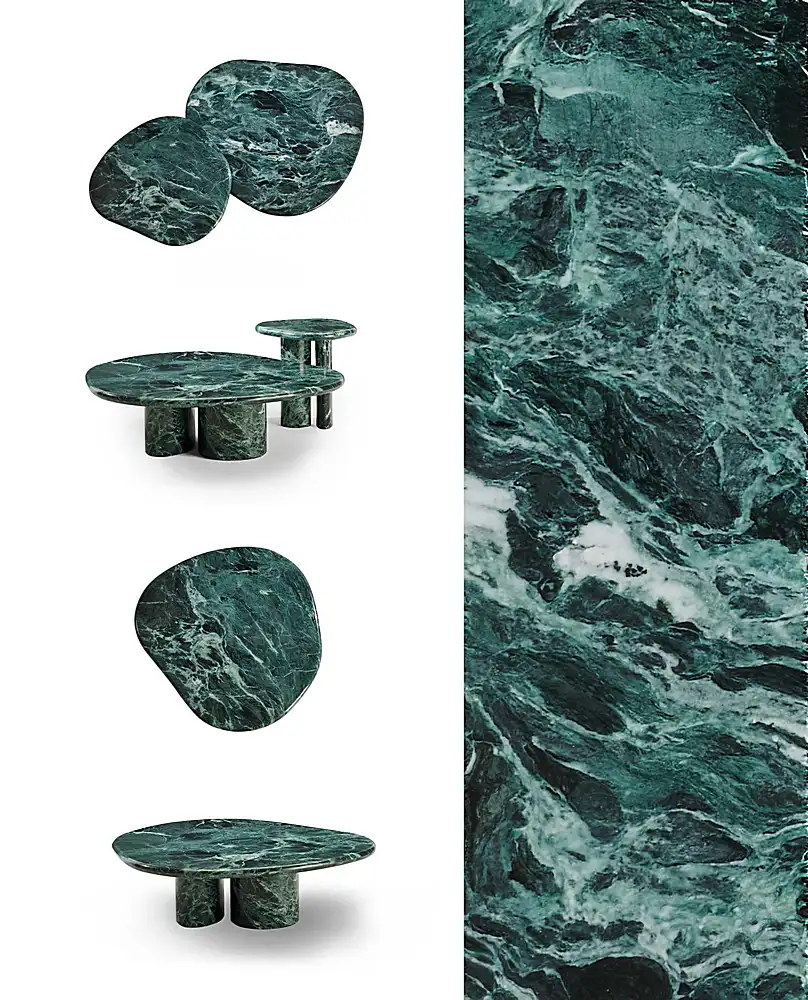 Mesa verde de lujo y diseño (zanaboni) 2
