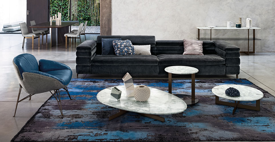 Canapé tissu luxe mayfair