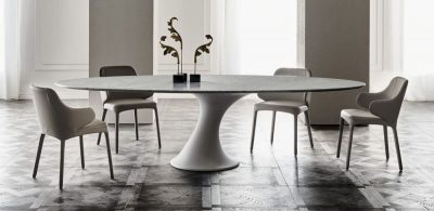 Mesa moderna en marmol