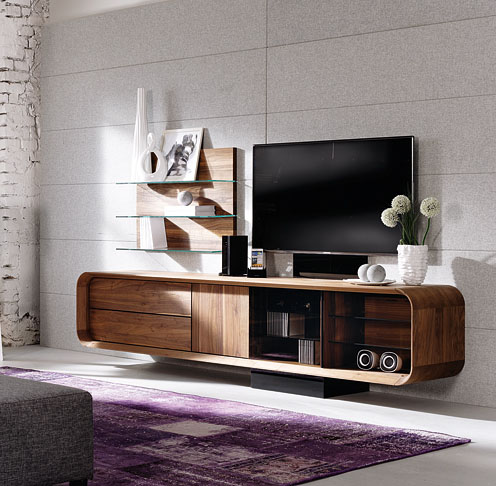 Mueble TV para television y sistema de sonido (home cinema)